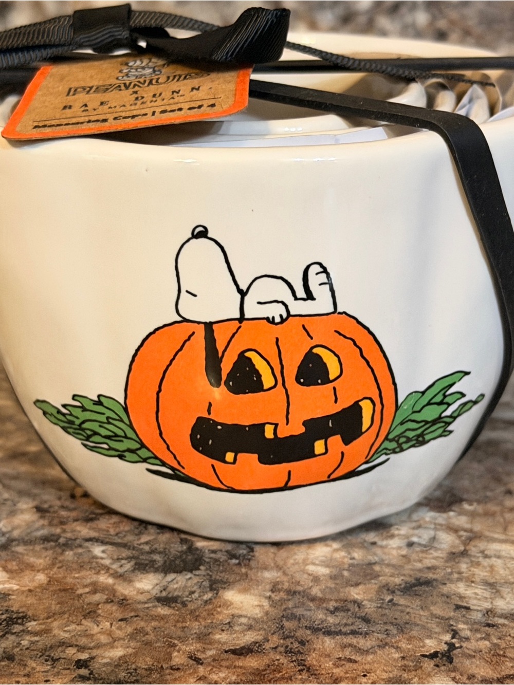 Peanuts x Rae Dunn Snoopy The Great Pumpkin Measuring Cups Halloween